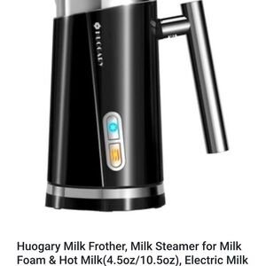 Huogary Black Electric Milk Frother